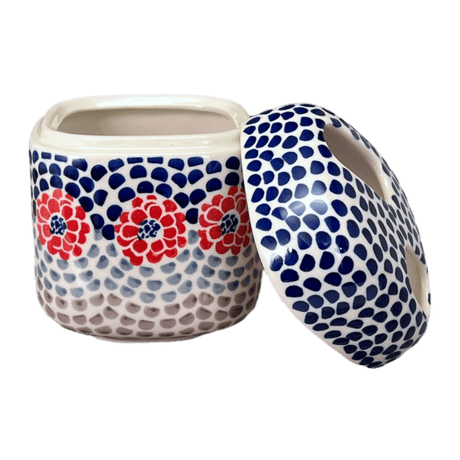 Toothbrush Holder, 5" in "Falling Petals" by Manufaktura | P213U-AS72