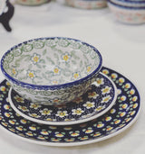 Bowl, Round, 6.75" in "Perennial Garden" by Manufaktura | M090S-LM