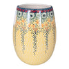 Polish Pottery 8" Vase (Sunshine Grotto) | W020S-WK52 at PolishPotteryOutlet.com