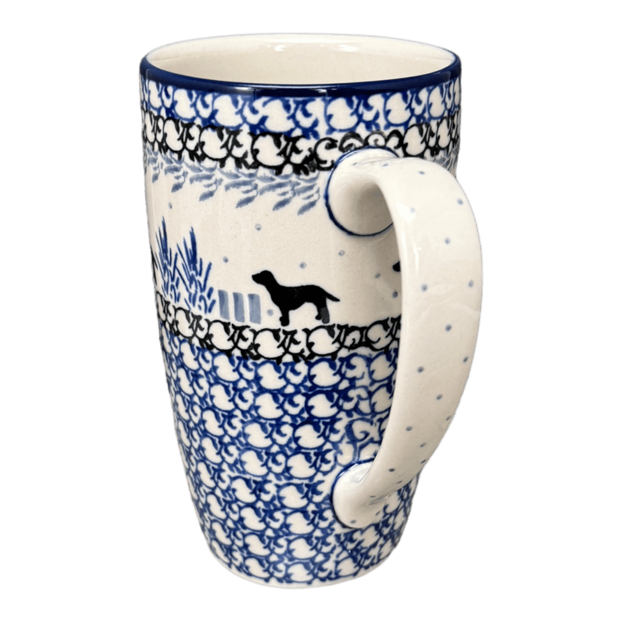 Mug, 14 oz in "Labrador Loop" by Ceramika Artystyczna | AC52-2862X