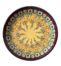 A picture of a Polish Pottery 8.5" Salad Plate (Sunshine Grotto) | T134S-WK52 as shown at PolishPotteryOutlet.com/products/85-salad-plate-sunshine-grotto