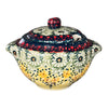 Polish Pottery 3" Sugar Bowl (Sunshine Grotto) | C003S-WK52 at PolishPotteryOutlet.com