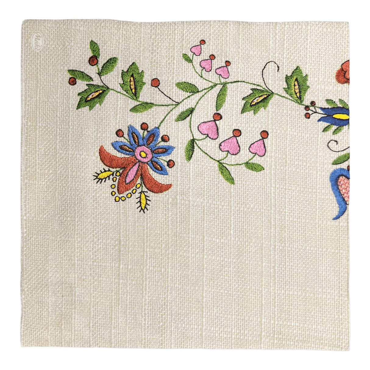 Dinner Napkins in "Folk Art" by MAKI | NAPKIN-FOLKART