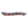 Polish Pottery Curved Olive Boat (Bright Bouquet) | NDA132-A55 at PolishPotteryOutlet.com