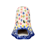 Luminary, Ghost, 5.25" in "Rainbow Leaves" by Galia | GAD46-PL1