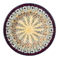 A picture of a Polish Pottery Soup Plate (Sunshine Grotto) | T133S-WK52 as shown at PolishPotteryOutlet.com/products/925-soup-plate-sunshine-grotto