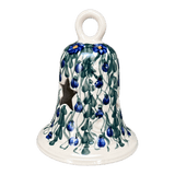 Luminary, Bell, Large, 7" in "Blue Cascade" by Andy | NDA138-A31