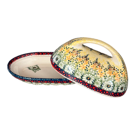 Butter Dish, Fancy, 5" x 7" in "Sunshine Grotto" by Manufaktura | M077S-WK52