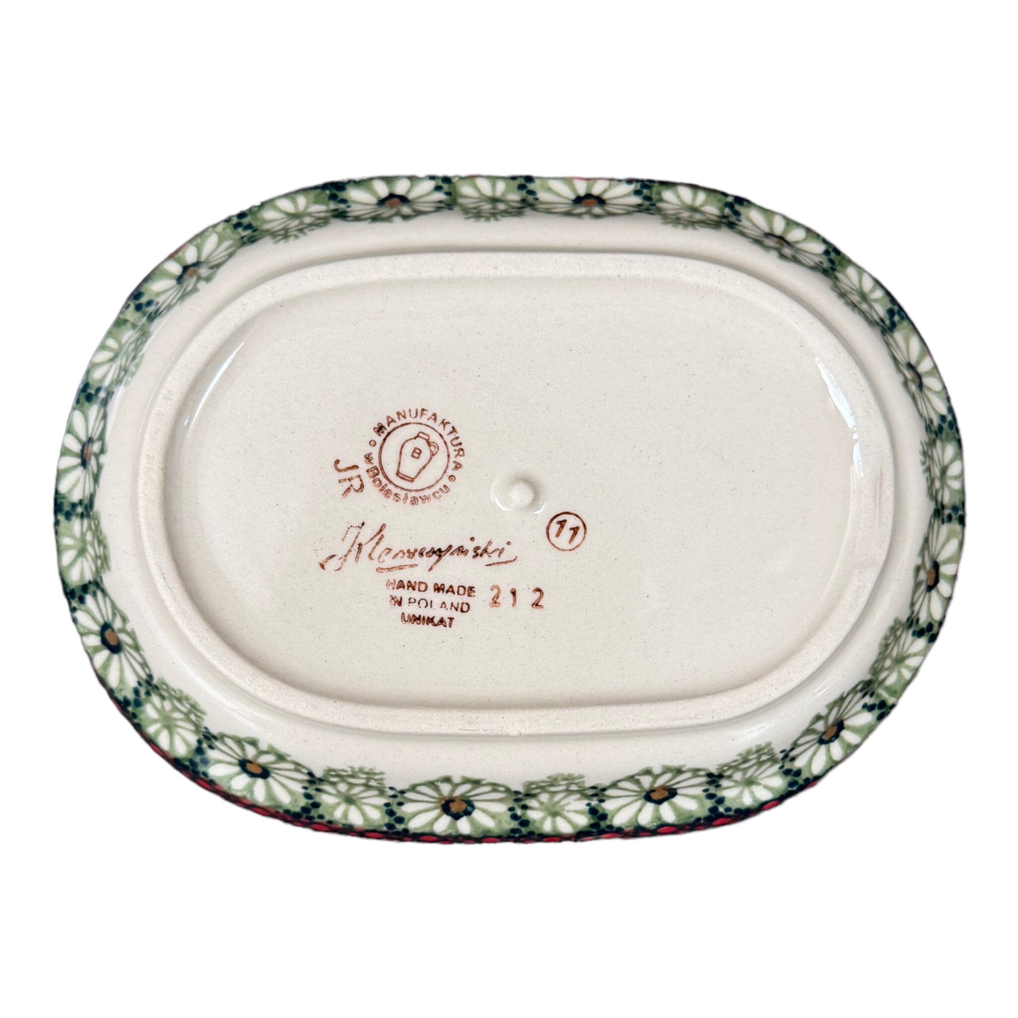 Polish Pottery - Muffin Pan - Fiesta - The Polish Pottery Outlet