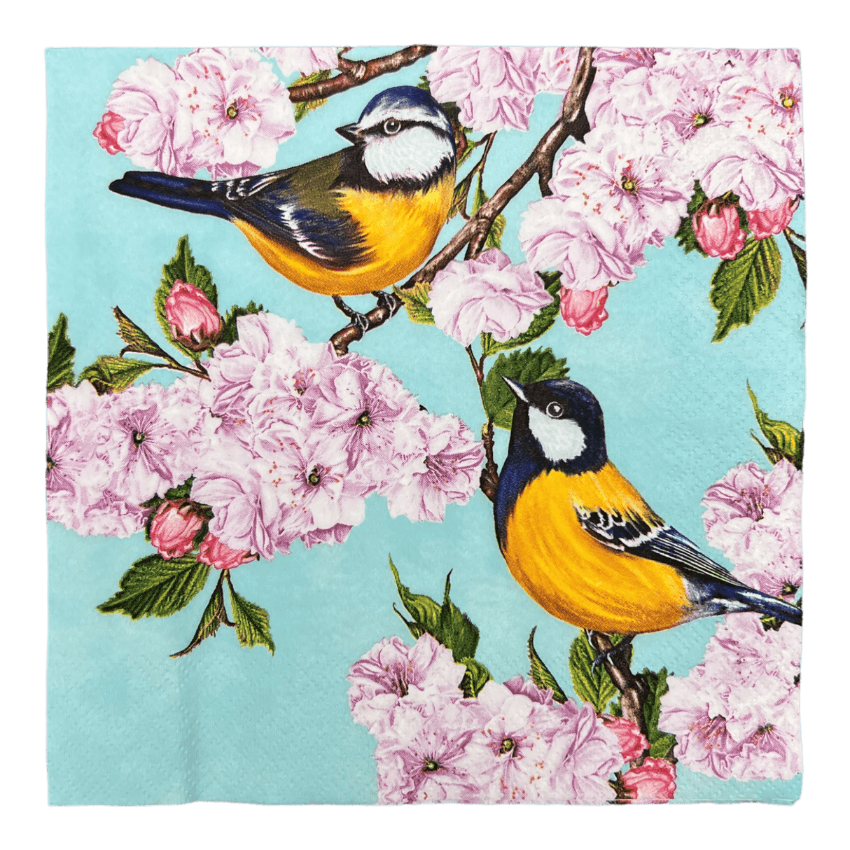 Dinner Napkins in "Goldfinches" by MAKI | NAPKIN-GOLDFINCHES