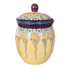 Polish Pottery 4 Liter Canister (Sunshine Grotto) | P081S-WK52 at PolishPotteryOutlet.com
