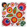 Polish Pottery Dinner Napkins - Floral Folk at PolishPotteryOutlet.com