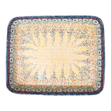 Baker, Rectangular, Shallow, 9" x 11" in "Sunshine Grotto" by Manufaktura | P104S-WK52