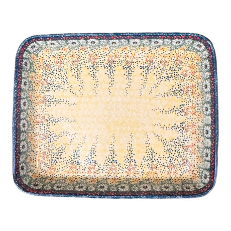 Baker, Rectangular, Shallow, 9" x 11" in "Sunshine Grotto" by Manufaktura | P104S-WK52