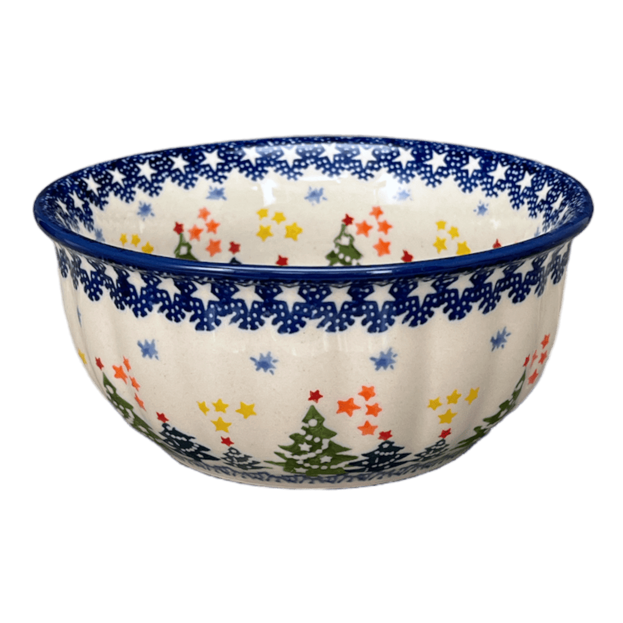 Bowl, Round, 5.5" in "Festive Forest" by Manufaktura | M083U-INS6