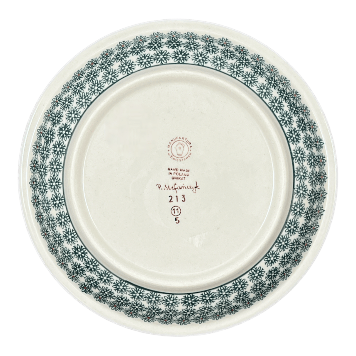 Bowl, Round, Pasta, 9.25" Bowl in "Pine Forest" by Manufaktura | T159S-PS29