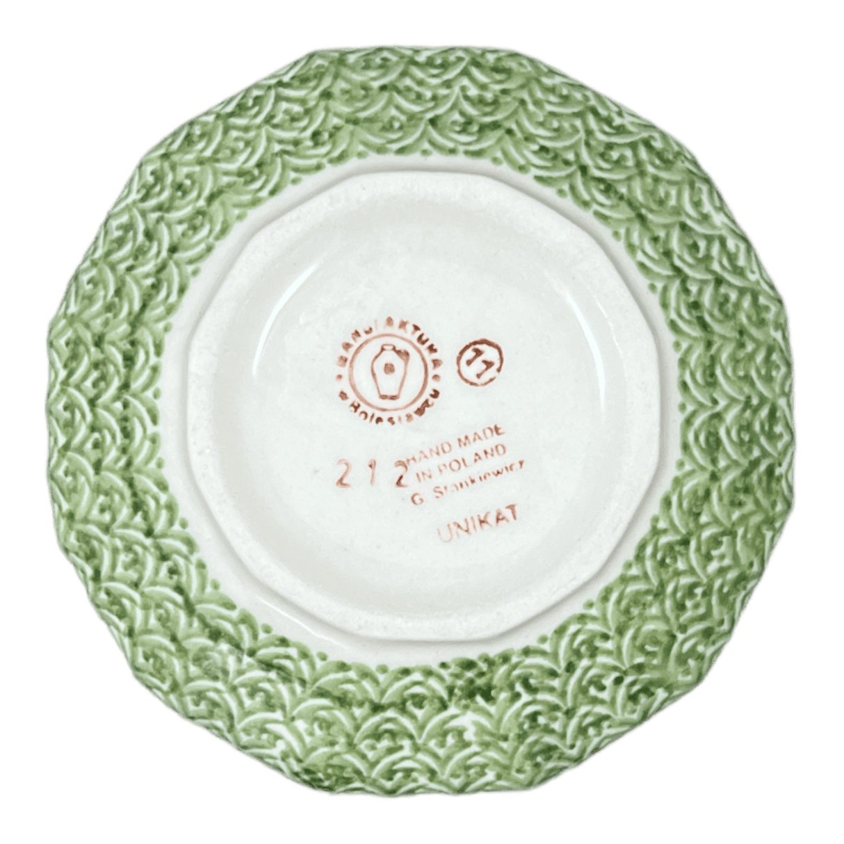 Bowl, Multiangular, 5" in "Chicken Dance" by Manufaktura | M058U-P320