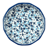 Bowl, Multiangular, 5" in "Scattered Blues" by Manufaktura | M058S-AS45