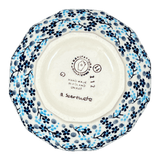 Bowl, Multiangular, 5" in "Scattered Blues" by Manufaktura | M058S-AS45