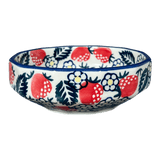 Bowl, Multiangular, 5" in "Strawberry Fields" by Manufaktura | M058U-AS59