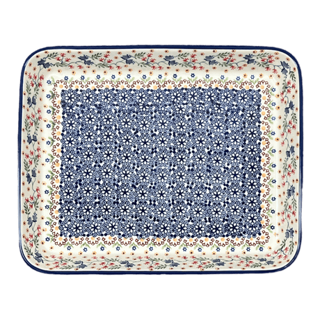 Baker, Rectangular, 10" x 13" in "Wildflower Delight" by Manufaktura | P105S-P273