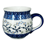 Mug, Belly Mug, 10 oz Medium in "Baby Blue Eyes" by Manufaktura | K090T-MC19