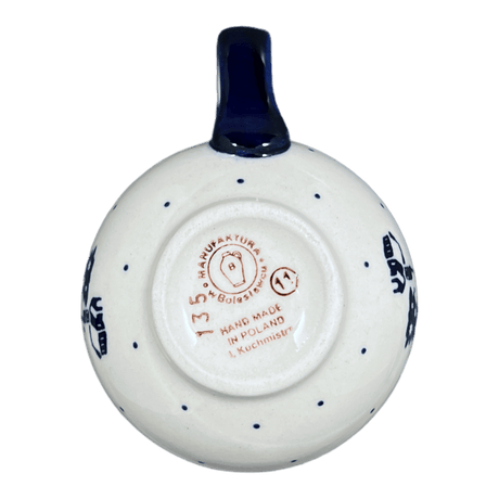 Mug, Belly Mug, 10 oz Medium in "Christmas Chapel" by Manufaktura | K090T-CHDK