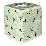 Tissue Box Cover, 6" x 6" in "Capistrano" by Manufaktura | O003S-WK59