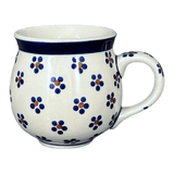 Mug, Belly Mug, 10 oz Medium in "Petite Floral" by Manufaktura | K090T-64