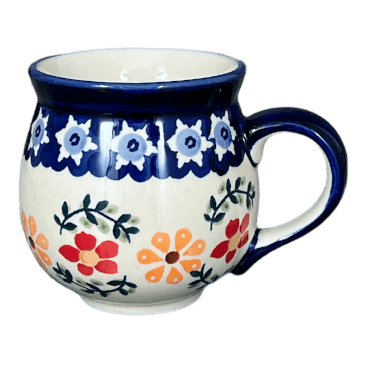 Mug, Belly Mug, 10oz Medium in "Star Garden" by Manufaktura | K090U-JS72