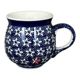 Mug, Belly Mug, 10oz Medium in "Lone Star" by Manufaktura | K090T-LG01