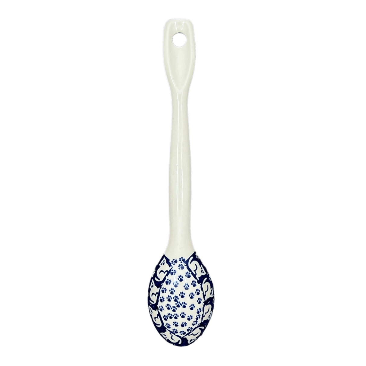 Spoon, Stirring Spoon, 12" in "Kitty Cat Path" by Manufaktura | L008T-KOT6