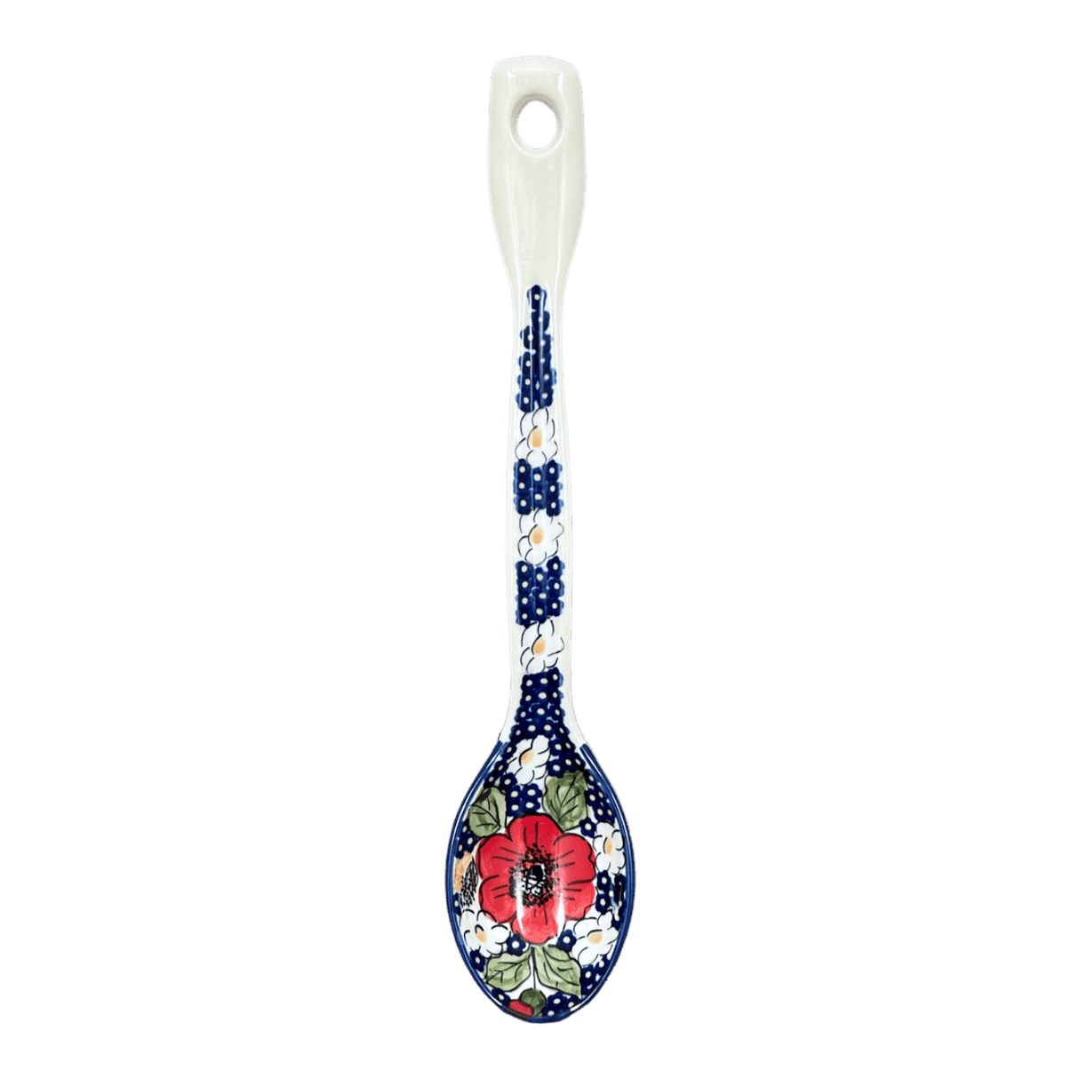 Spoon, Stirring Spoon, 12" in "Poppies & Posies" by Manufaktura | L008S-IM02