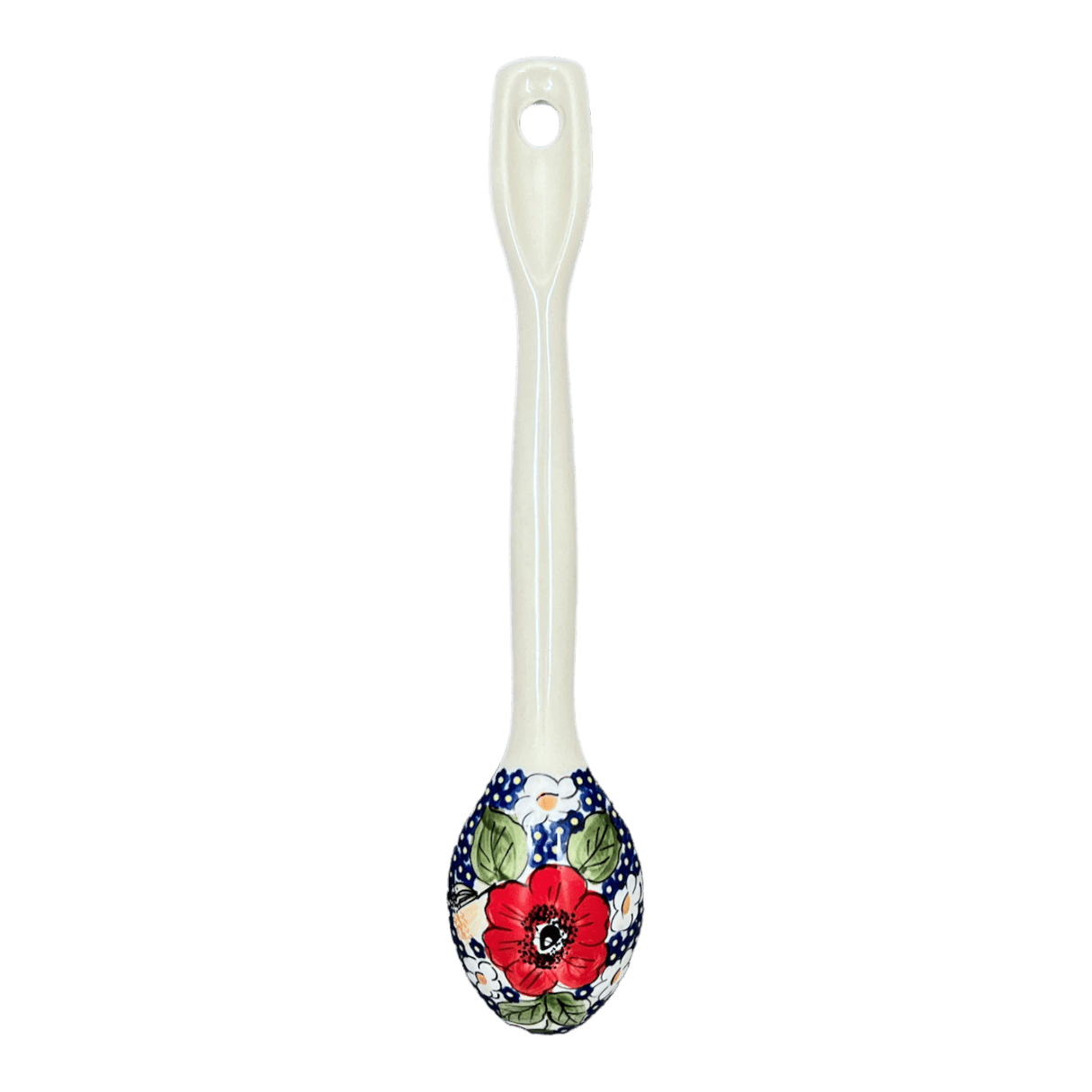 Spoon, Stirring Spoon, 12" in "Poppies & Posies" by Manufaktura | L008S-IM02