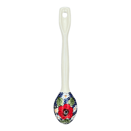 Spoon, Stirring Spoon, 12" in "Poppies & Posies" by Manufaktura | L008S-IM02