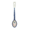 Polish Pottery Stirring Spoon (Wildflower Delight) | L008S-P273 at PolishPotteryOutlet.com