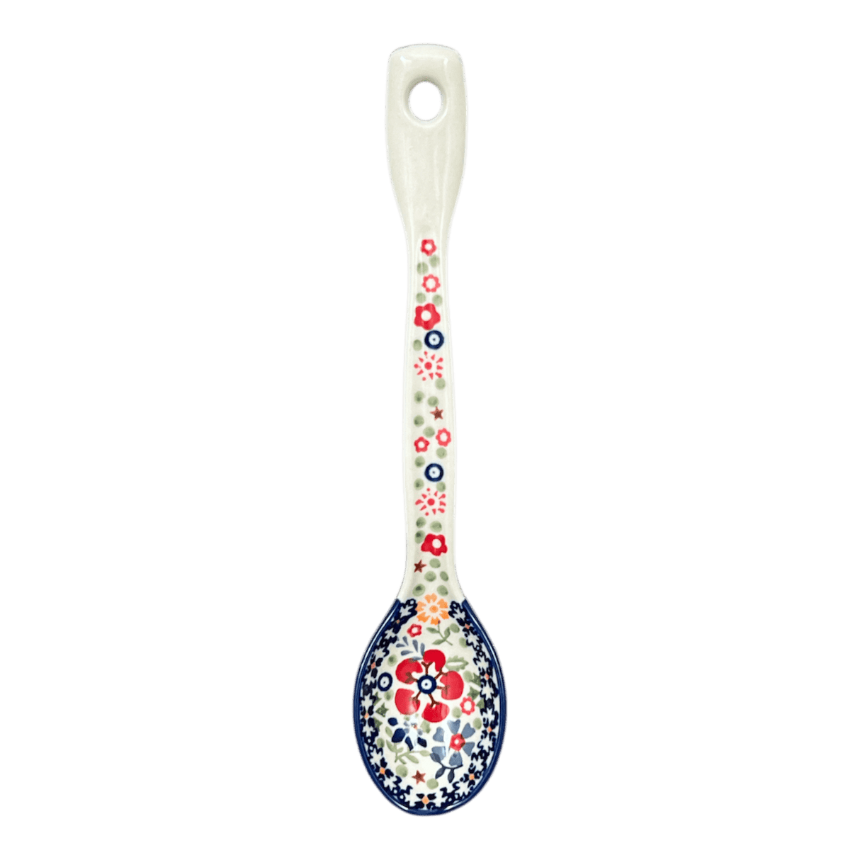 Spoon, Stirring Spoon, 12" in "Full Bloom" by Manufaktura | L008S-EO34