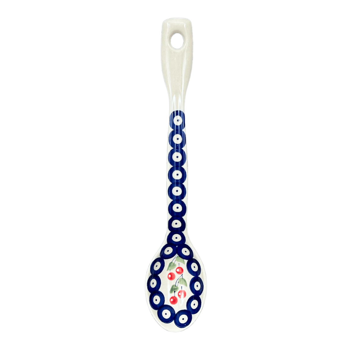 Spoon, Stirring Spoon, 12" in "Cherry Dot" by Manufaktura | L008T-70WI