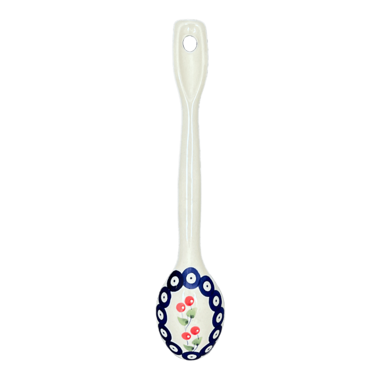 Spoon, Stirring Spoon, 12" in "Cherry Dot" by Manufaktura | L008T-70WI