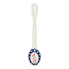 Polish Pottery Stirring Spoon (Cherry Dot) | L008T-70WI Additional Image at PolishPotteryOutlet.com
