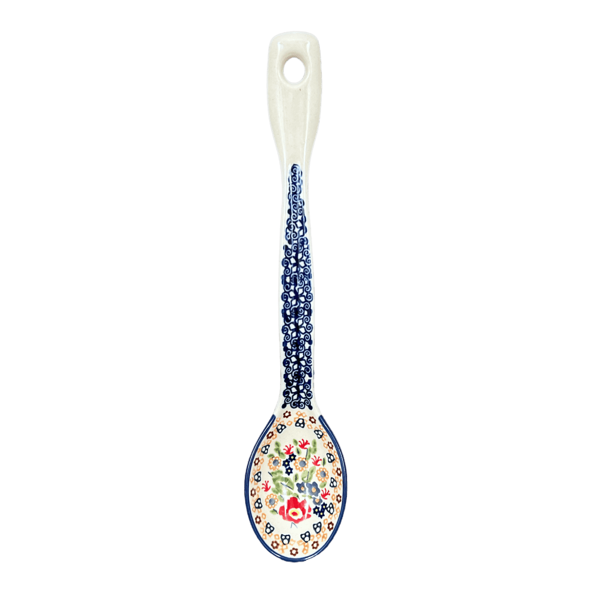 Spoon, Stirring Spoon, 12" in "Poppy Persuasion" by Manufaktura | L008S-P265