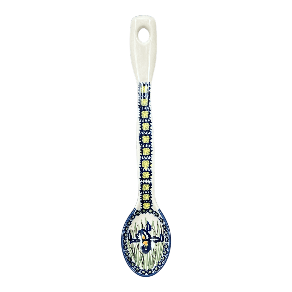 Spoon, Stirring Spoon, 12" in "Iris" by Manufaktura | L008S-BAM