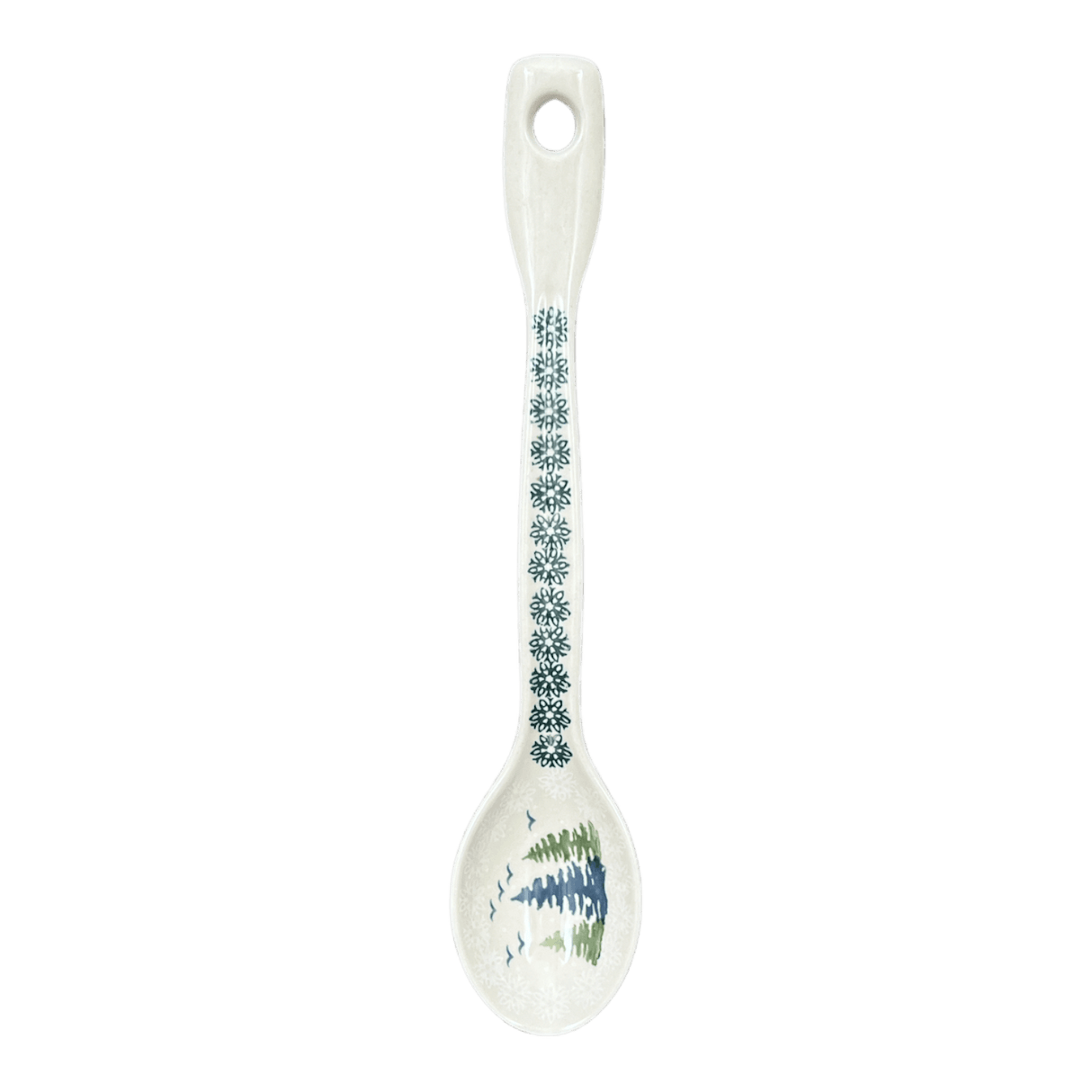 Spoon, Stirring Spoon, 12" in "Pine Forest" by Manufaktura | L008S-PS29