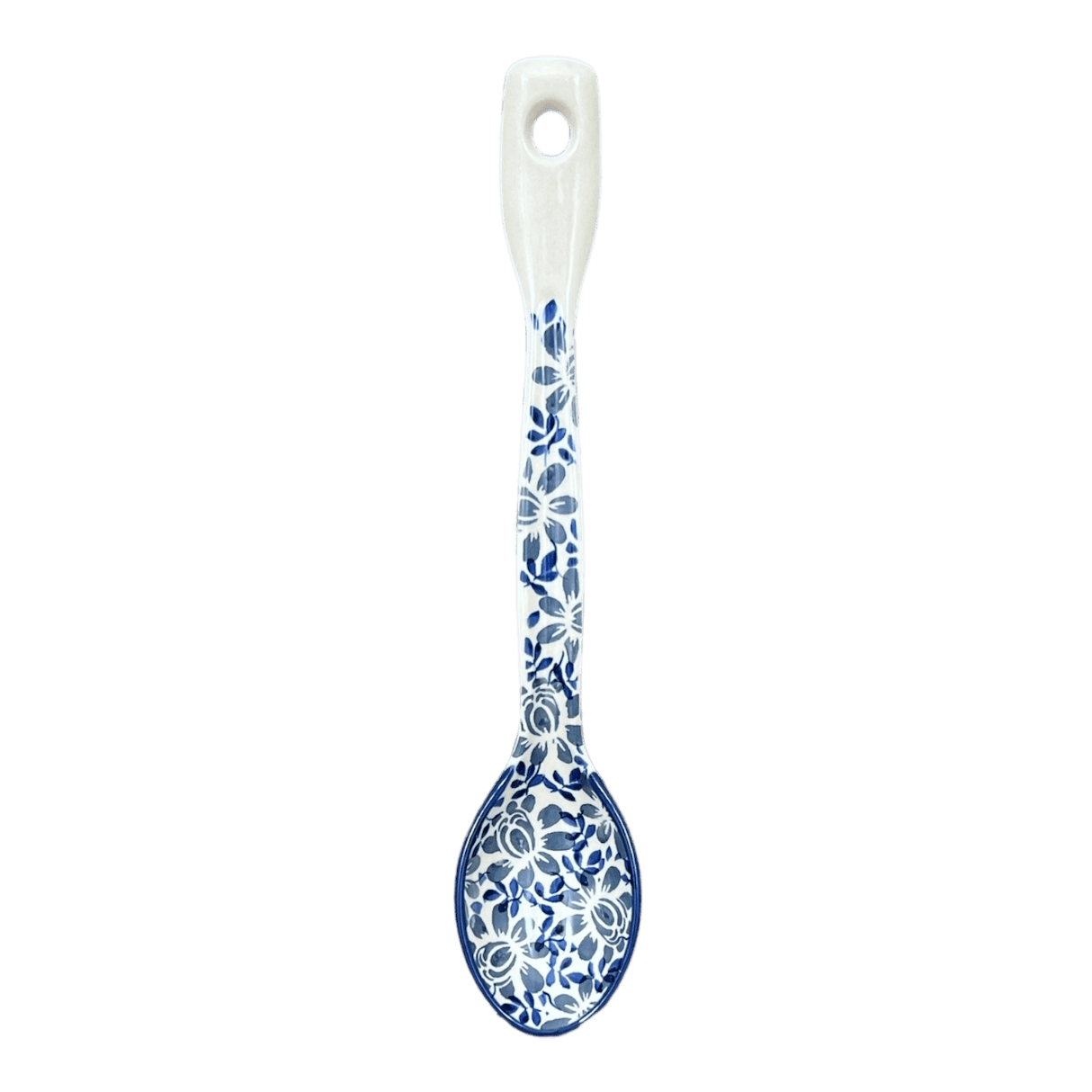 Spoon, Stirring Spoon, 12" in "English Blue" by Manufaktura | L008U-AS53