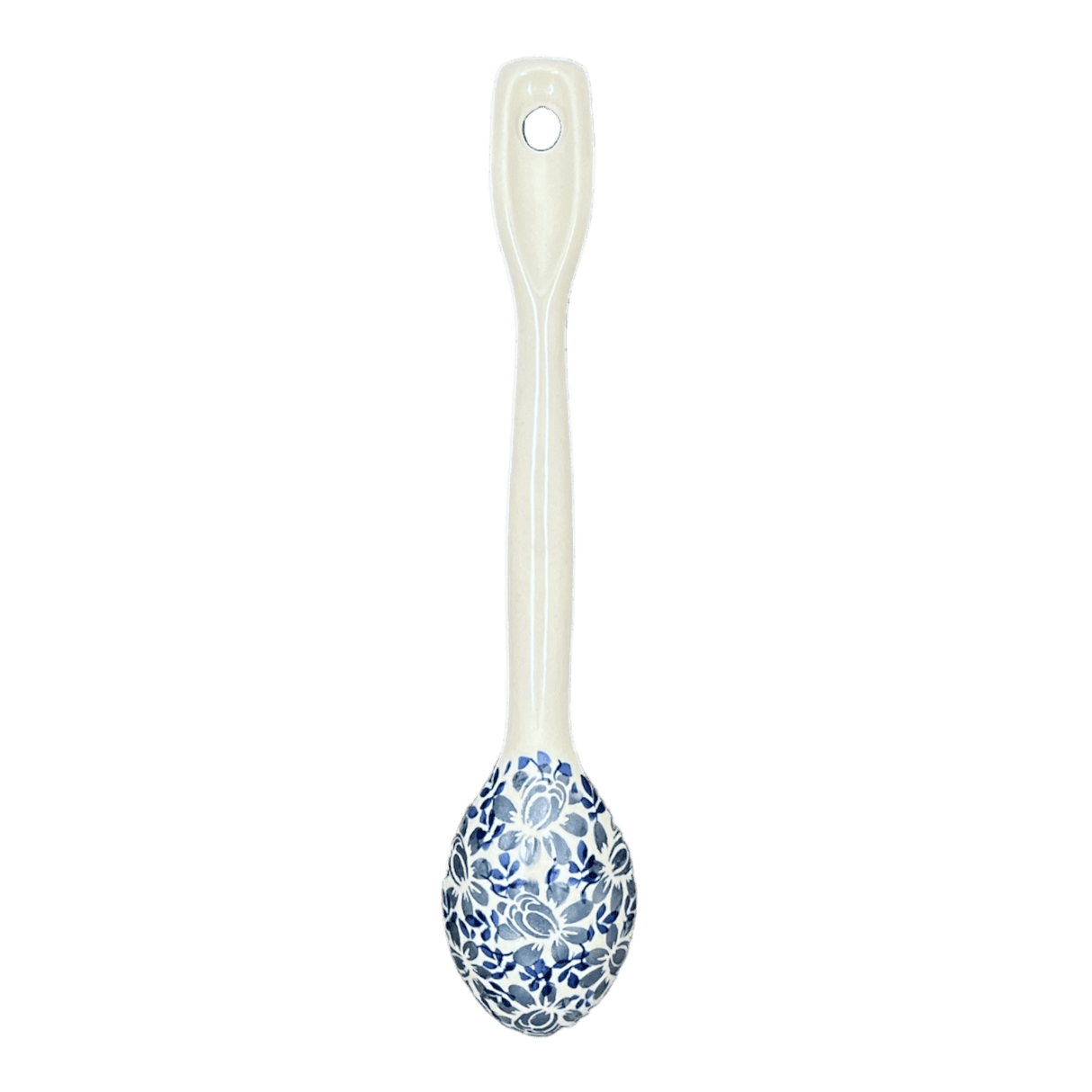 Spoon, Stirring Spoon, 12" in "English Blue" by Manufaktura | L008U-AS53