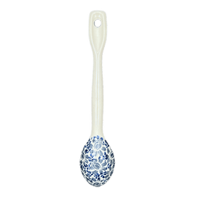 Polish Pottery Stirring Spoon (English Blue) | L008U-AS53 Additional Image at PolishPotteryOutlet.com
