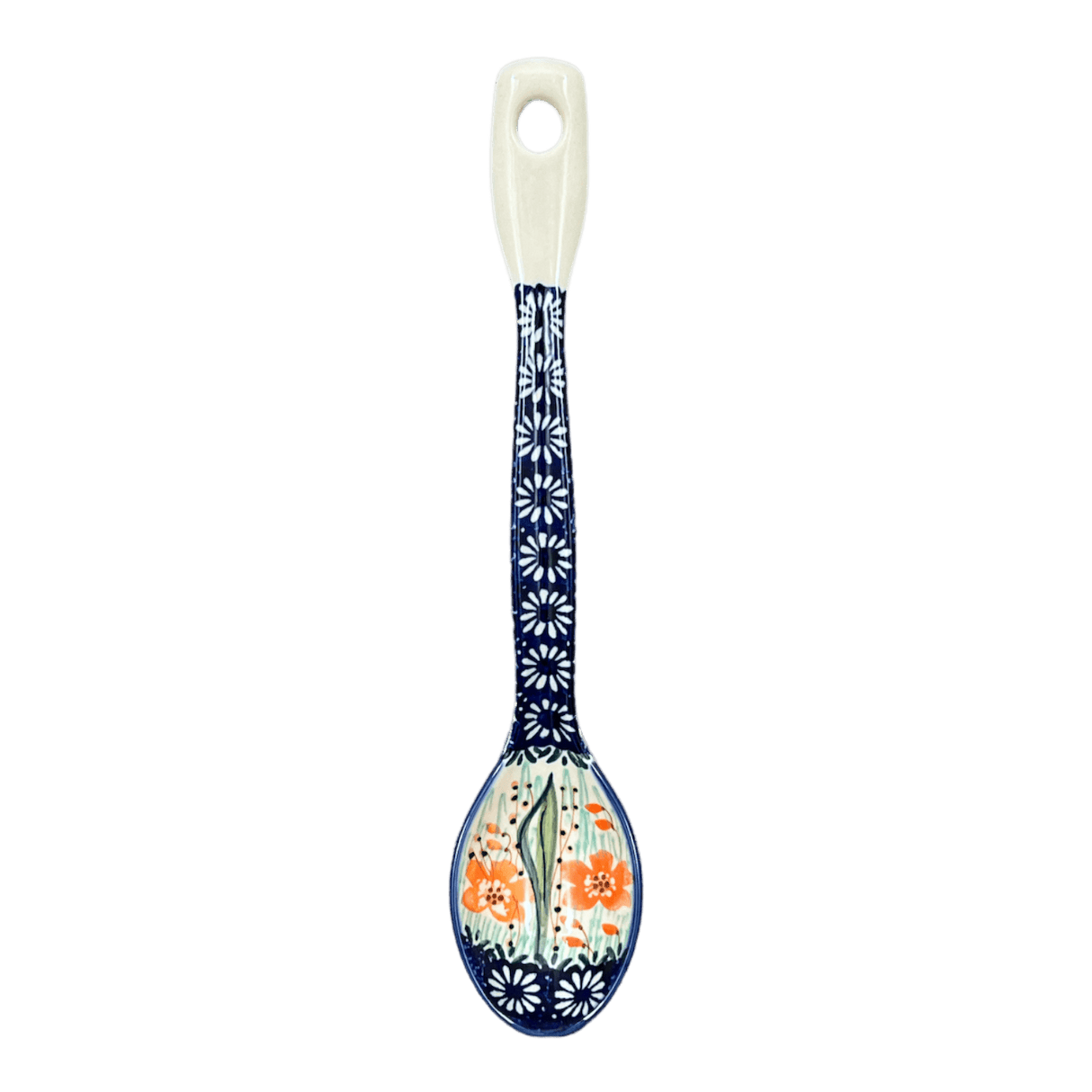 Spoon, Stirring Spoon, 12" in "Sun-Kissed Garden" by Manufaktura | L008S-GM15