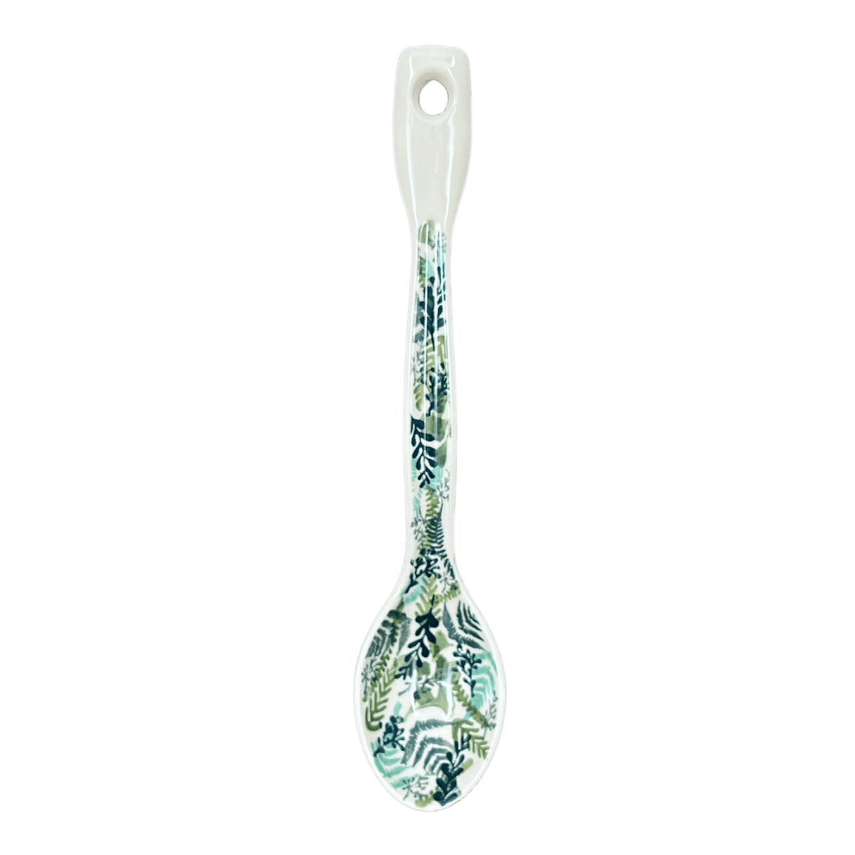 Spoon, Stirring Spoon, 12" in "Scattered Ferns" by Manufaktura | L008S-GZ39