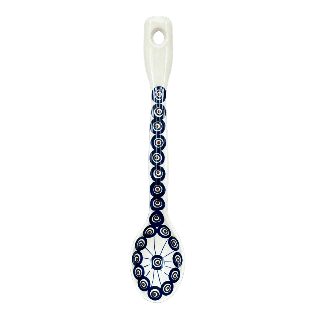 Spoon, Stirring Spoon, 12" in "Peacock in Line" by Manufaktura | L008T-54A