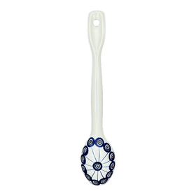 Polish Pottery Stirring Spoon (Peacock in Line) | L008T-54A Additional Image at PolishPotteryOutlet.com